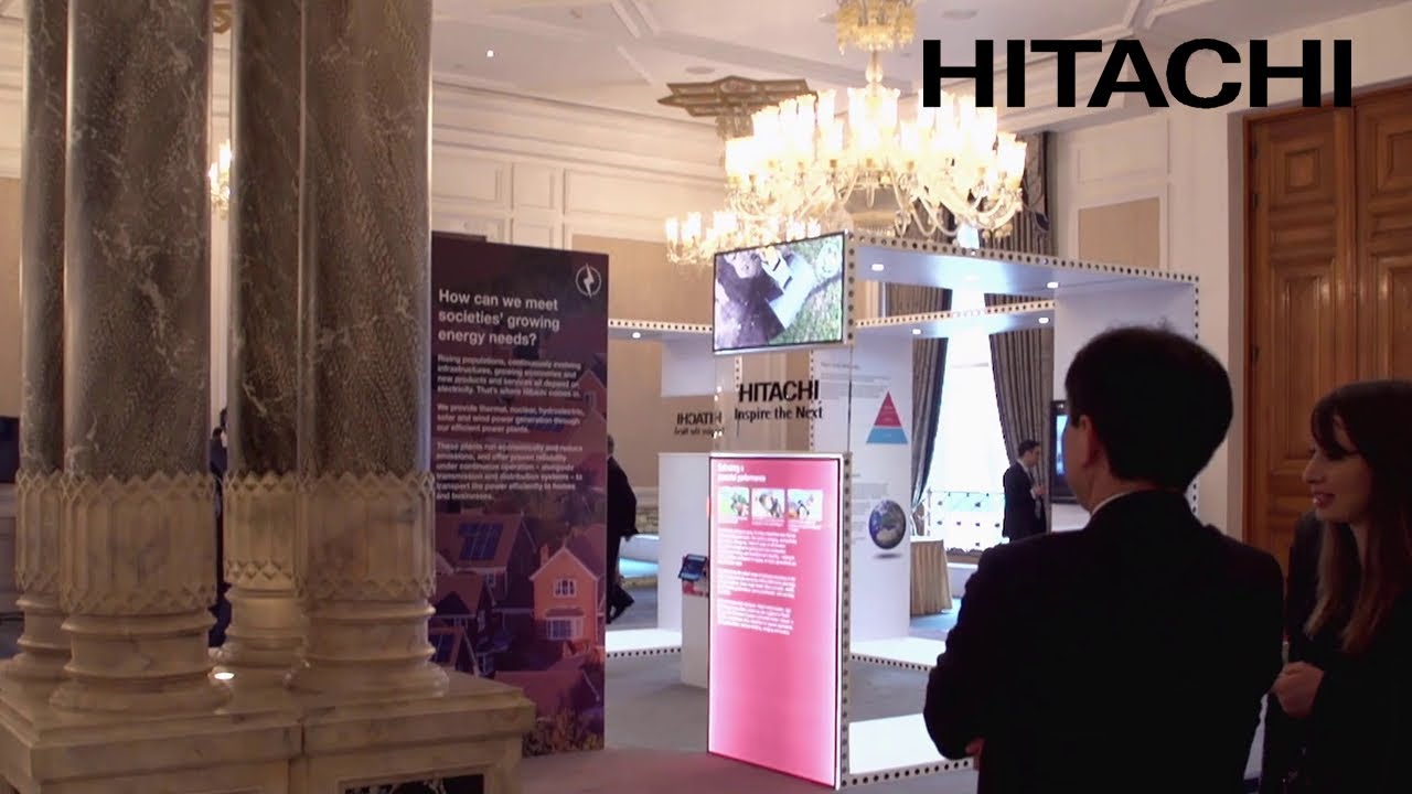 People in Hitachi exhibition